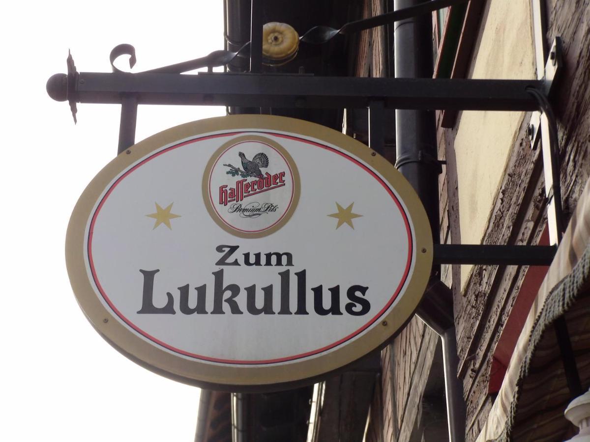 Pension Zum Lukullus Вернигероде Экстерьер фото